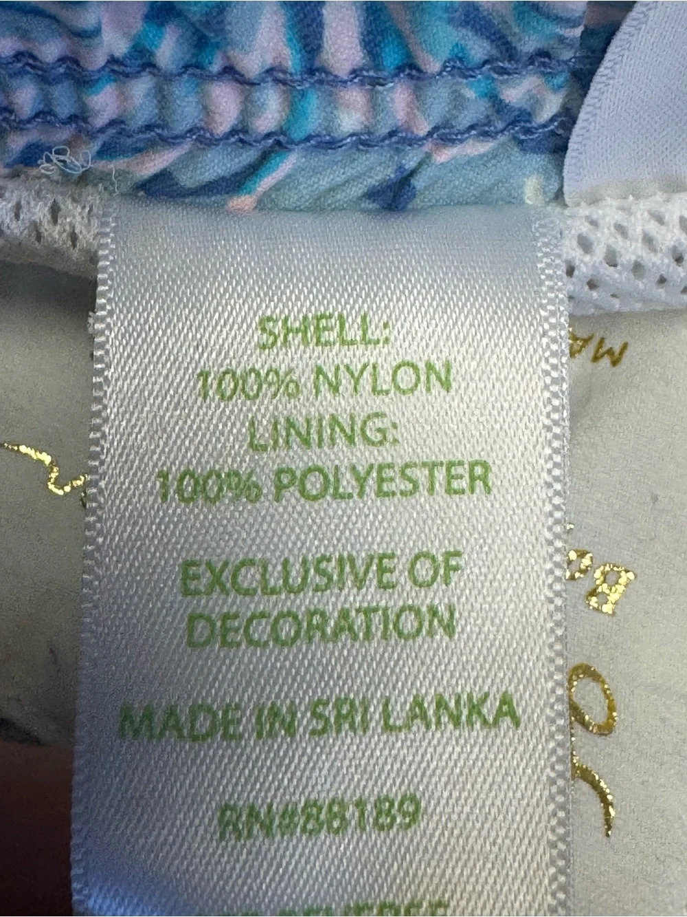 EUC Lilly Pulitzer Boys' Swim Trunks in the sailboat Boca blue